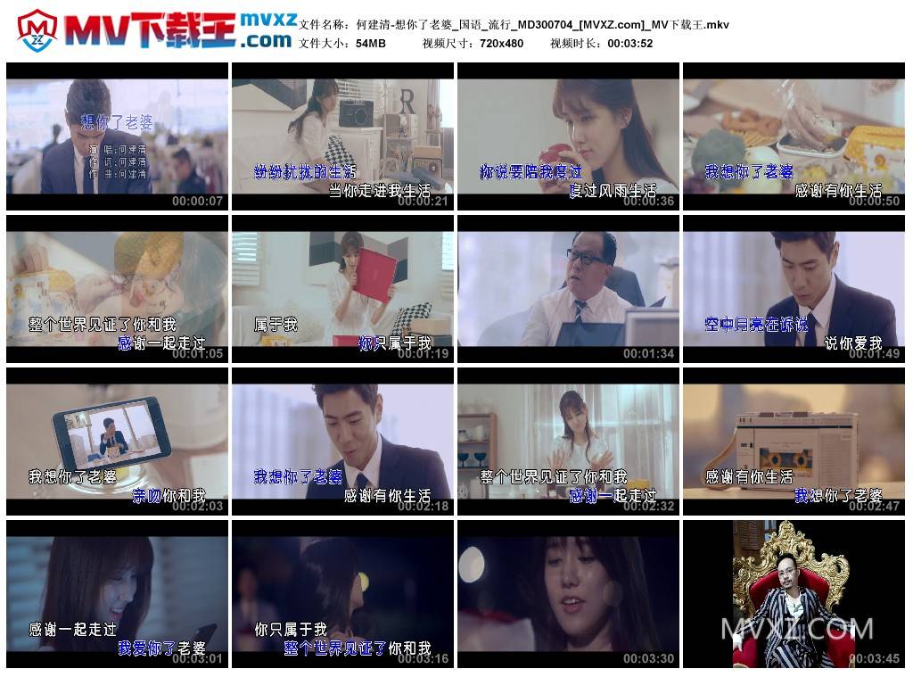 何建清-想你了老婆_国语_流行_MD300704